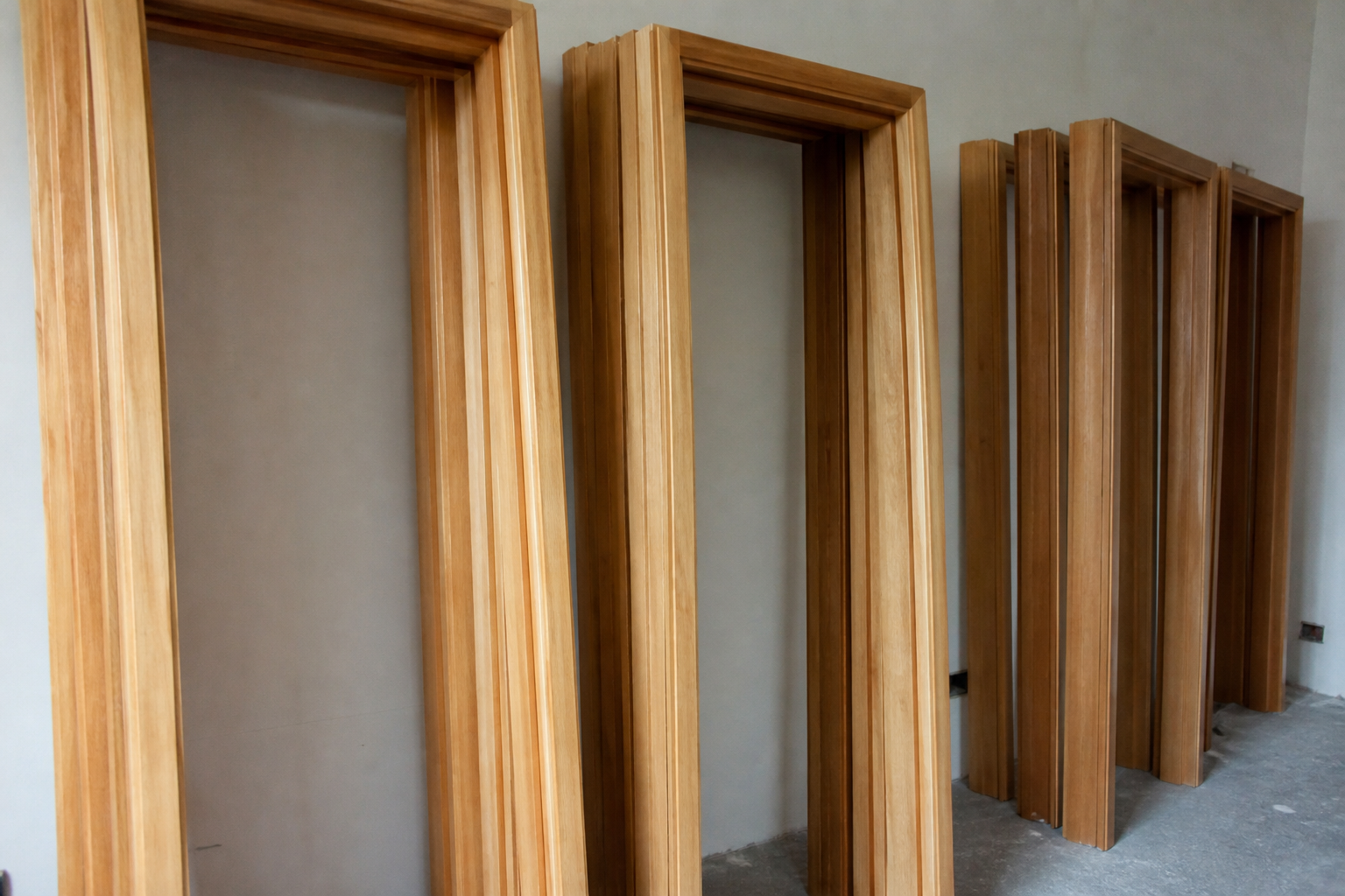 Batentes de madeira — portas e esquadrias